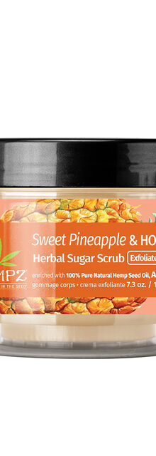 Hempz Sweet Pineapple & Honey Melon Herbal Sugar Scrub Hempz Sweet Pineapple & Honey Melon Herbal Sugar Scrub